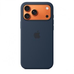 Etui silikonowe z MagSafe do iPhonea 17 Pro Max - północ