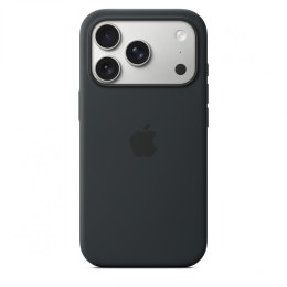 Etui silikonowe z MagSafe do iPhonea 17 Pro - czarne