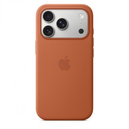 Etui silikonowe z MagSafe do iPhonea 17 Pro - terakota
