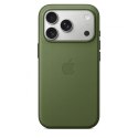 Etui z tkaniny TechWoven z MagSafe do iPhonea 17 Pro - zielone