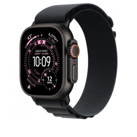 Opaska Alpine w kolorze czarnym do koperty 49 mm - rozmiar L - elementy z tytanu w kolorze czarnym Opaska Alpine w kolorze czarnym do koperty 49 mm - rozmiar L - elementy z tytanu w kolorze czarnym