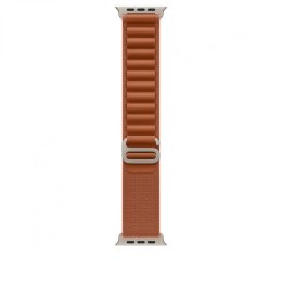 Opaska Alpine w kolorze terakoty do koperty 49 mm - rozmiar L - elementy z tytanu w kolorze naturalnym
