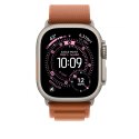 Opaska Alpine w kolorze terakoty do koperty 49 mm - rozmiar M - elementy z tytanu w kolorze naturalnym