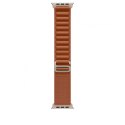 Opaska Alpine w kolorze terakoty do koperty 49 mm - rozmiar S - elementy z tytanu w kolorze naturalnym