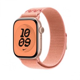 Opaska sportowa Nike w kolorze alpejskiego różu do koperty 46 mm