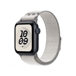 Opaska sportowa Nike w kolorze chmurnym szarym do koperty 40 mm