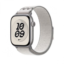 Opaska sportowa Nike w kolorze chmurnym szarym do koperty 46 mm