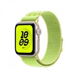 Opaska sportowa Nike w kolorze promiennym zielonożółtym do koperty 40 mm