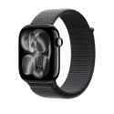 Opaska sportowa w kolorze ciemnoszarym do koperty 46 mm