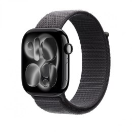 Opaska sportowa w kolorze ciemnoszarym do koperty 46 mm