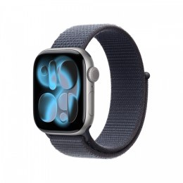 Opaska sportowa w kolorze marynarskiego granatu do koperty 42 mm
