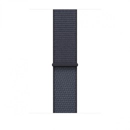 Opaska sportowa w kolorze marynarskiego granatu do koperty 46 mm
