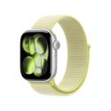 Opaska sportowa w kolorze neonowym żółtym do koperty 42 mm