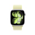Opaska sportowa w kolorze neonowym żółtym do koperty 42 mm