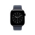Pasek magnetyczny w kolorze granatu do koperty 42 mm - rozmiar M/L