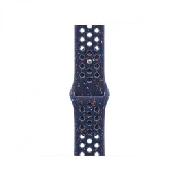 Pasek sportowy Nike w kolorze Blue Ribbon do koperty 40 mm - rozmiar M/L