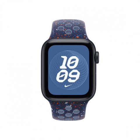Pasek sportowy Nike w kolorze Blue Ribbon do koperty 40 mm - rozmiar M/L Pasek sportowy Nike w kolorze Blue Ribbon do koperty 40 mm - rozmiar M/L