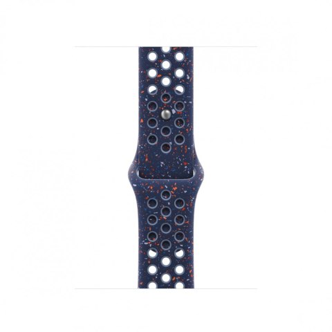 Pasek sportowy Nike w kolorze Blue Ribbon do koperty 42 mm - rozmiar M/L