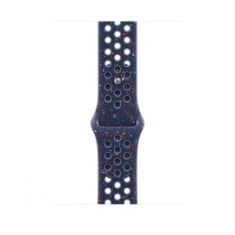 Pasek sportowy Nike w kolorze Blue Ribbon do koperty 46 mm - rozmiar M/L