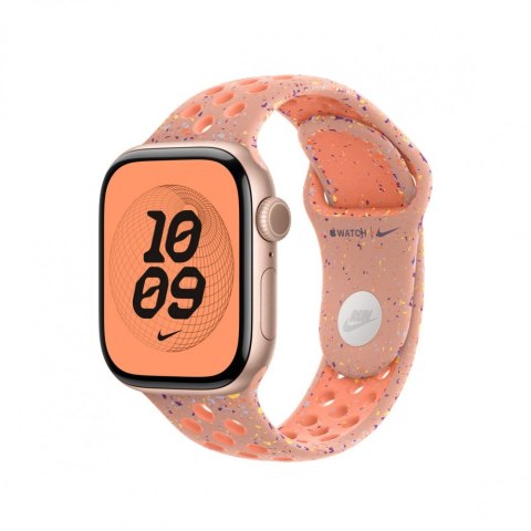 Pasek sportowy Nike w kolorze alpejskiego różu do koperty 42 mm - rozmiar S/M Pasek sportowy Nike w kolorze alpejskiego różu do koperty 42 mm - rozmiar S/M