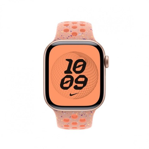 Pasek sportowy Nike w kolorze alpejskiego różu do koperty 42 mm - rozmiar S/M Pasek sportowy Nike w kolorze alpejskiego różu do koperty 42 mm - rozmiar S/M