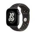 Pasek sportowy Nike w kolorze nocnej czerni do koperty 46 mm - rozmiar M/L