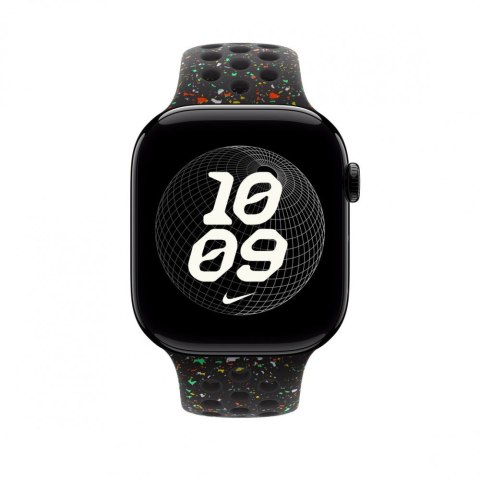 Pasek sportowy Nike w kolorze nocnej czerni do koperty 46 mm - rozmiar M/L Pasek sportowy Nike w kolorze nocnej czerni do koperty 46 mm - rozmiar M/L