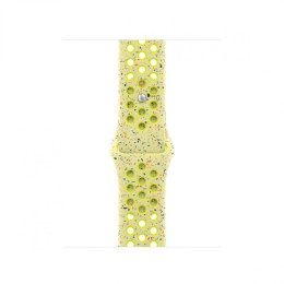 Pasek sportowy Nike w kolorze promiennym zielonożółtym do koperty 40 mm - rozmiar M/L