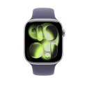 Pasek sportowy w kolorze mlecznego fioletu do koperty 46 mm - rozmiar M/L
