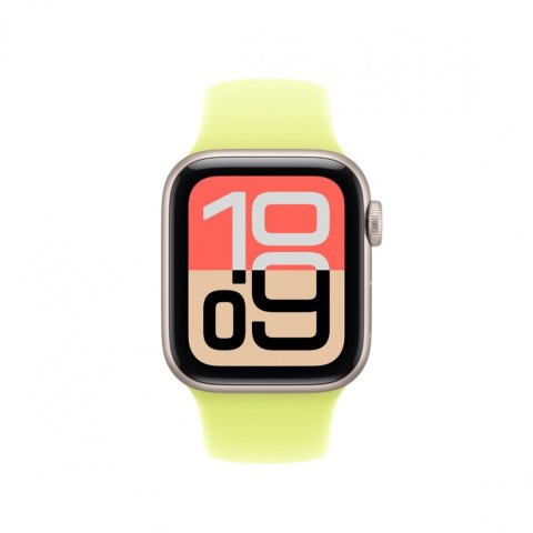Pasek sportowy w kolorze neonowym żółtym do koperty 40 mm - rozmiar S/M Pasek sportowy w kolorze neonowym żółtym do koperty 40 mm - rozmiar S/M