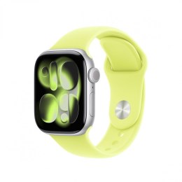 Pasek sportowy w kolorze neonowym żółtym do koperty 42 mm - rozmiar M/L