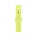 Pasek sportowy w kolorze neonowym żółtym do koperty 42 mm - rozmiar S/M