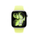 Pasek sportowy w kolorze neonowym żółtym do koperty 42 mm - rozmiar S/M