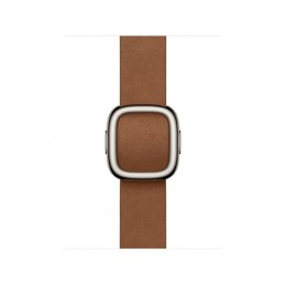 Pasek w kolorze karmelu z klamrą nowoczesną do koperty 42 mm - rozmiar M