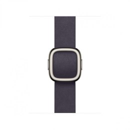 Pasek w kolorze nocnego fioletu z klamrą nowoczesną do koperty 42 mm - rozmiar M
