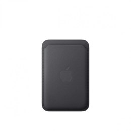 Portfel z tkaniny FineWoven z MagSafe do iPhonea - czarny