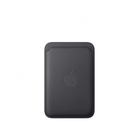 Portfel z tkaniny FineWoven z MagSafe do iPhonea - czarny