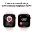Watch Series 11 GPS, koperta 46 mm z aluminium w kolorze różowego złota, pasek sportowy w kolorze łagodnego różu - rozmiar S/M