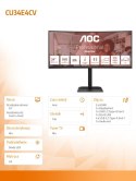 Monitor CU34E4CV 34 cale 120Hz Curved VA HDMIx2 DP RJ45 HAS Głośniki