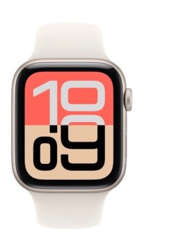 Watch SE 3 GPS+Cellular koperta 44 mm z aluminium w kolorze księżycowej poświaty, pasek sportowy w kolorze księżycowej poświaty 