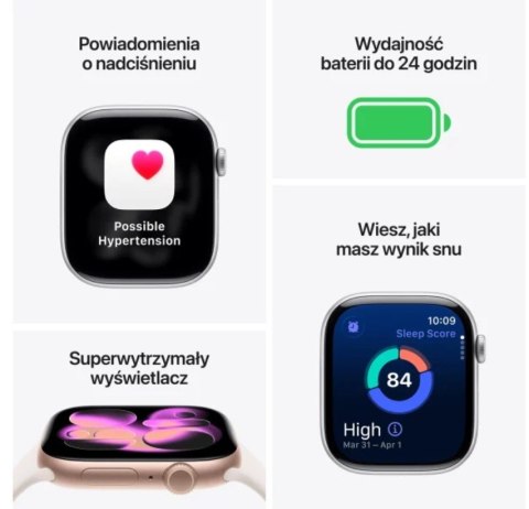 Watch Series 11 GPS+Cellular koperta 46 mm z aluminium w kolorze gwiezdnej szarości, pasek sportowy w kolorze czarnym - rozmiar Watch Series 11 GPS+Cellular koperta 46 mm z aluminium w kolorze gwiezdnej szarości, pasek sportowy w kolorze czarnym - rozmiar