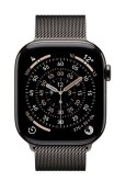 Watch Series 11 GPS + Cellular koperta 46 mm z tytanu w kolorze łupku, bransoleta mediolańska w kolorze łupku S/M