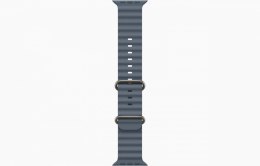 Watch Ultra 3 GPS + Cellular Koperta 49 mm z tytanu w kolorze naturalnym Pasek Ocean w kolorze marynarskiego granatu