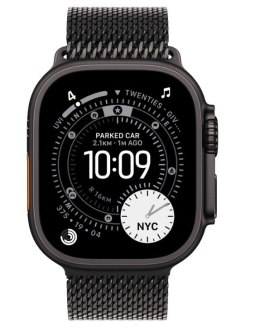 Watch Ultra 3 GPS + Cellular, koperta 49 mm z tytanu w kolorze czarnym, bransoleta mediolańska z tytanu w kolorze czarnym - rozm