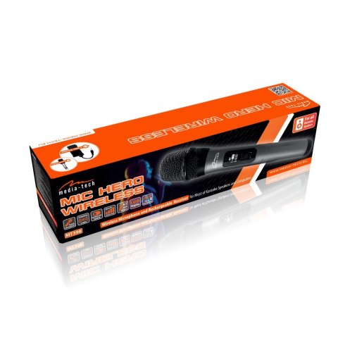 Bezprzewodowy mikrofon MIC HERO WIRELESS MT398 Bezprzewodowy mikrofon MIC HERO WIRELESS MT398
