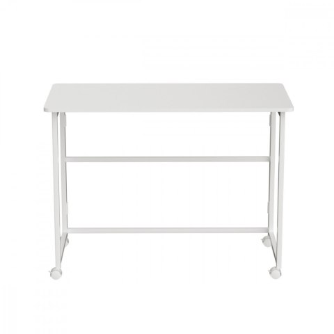 Biurko, stolik z kółkami MC-1250W 100x50 cm blat, max 50kg Białe Biurko, stolik z kółkami MC-1250W 100x50 cm blat, max 50kg Białe