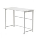 Biurko, stolik z kółkami MC-1250W 100x50 cm blat, max 50kg Białe