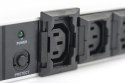 Listwa zasilająca PDU 19 cali RACK 10xC13, 2m 1xC14, 10A aluminiowa