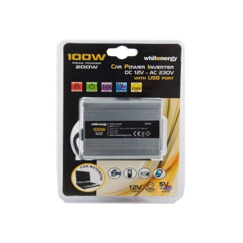 Przetwornica AC/DC 100W 12V/230V z USB 06574