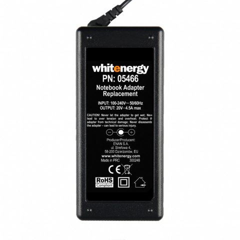 Zasilacz 05466 20V | 4.5A 90W wtyk 5.5*2.5 mm